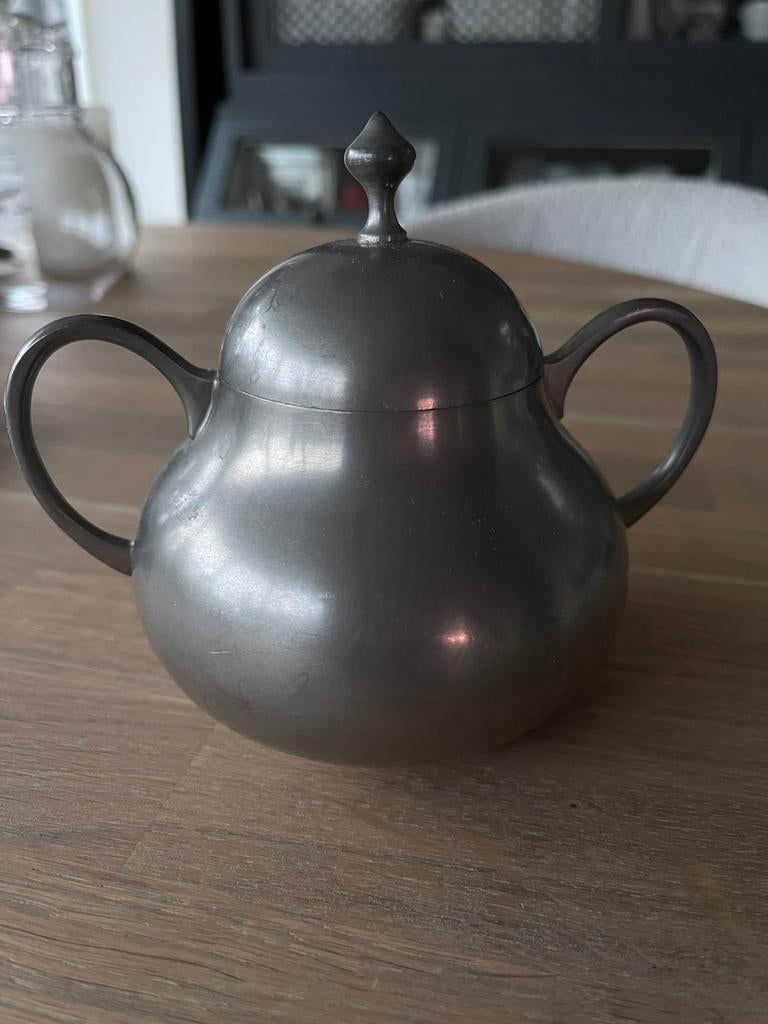 Tinnen suikerpot KMD TIel, Ophalen of Verzenden