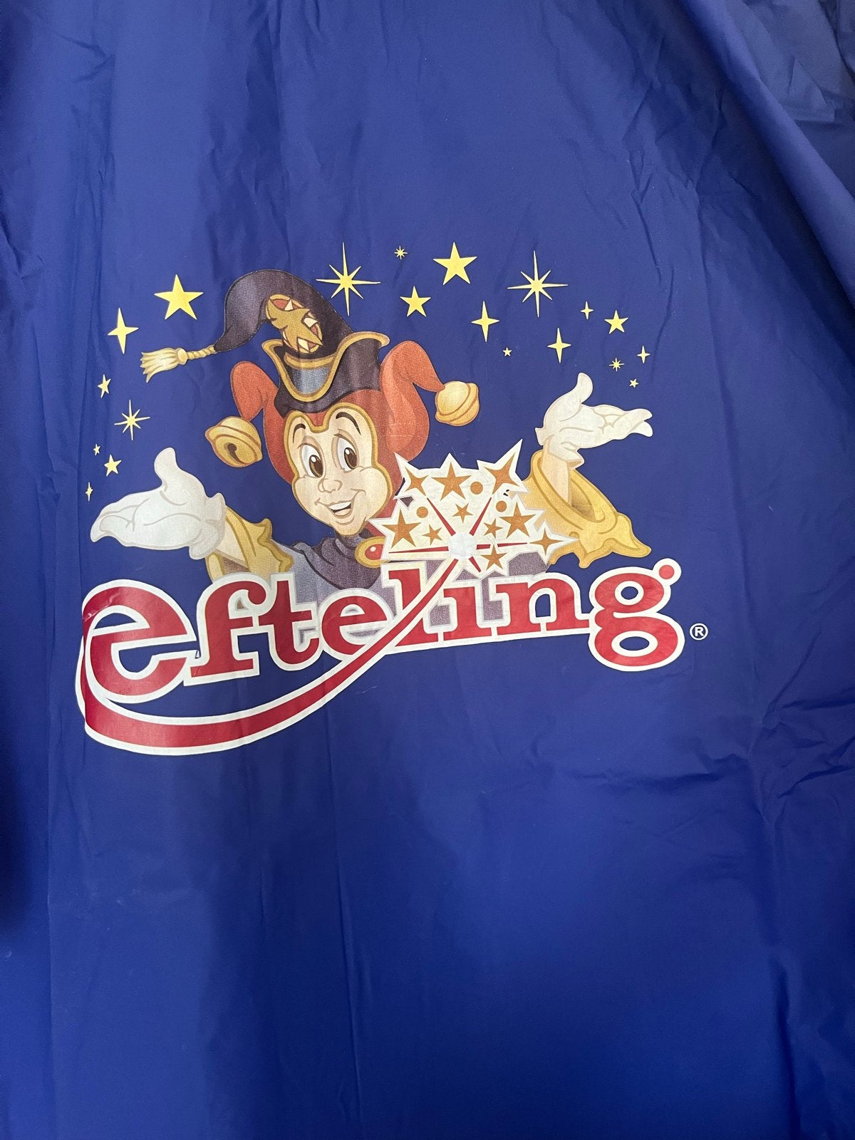 Efteling Poncho - Jokie en Jet - Blauw, Ophalen of Verzenden, Gebruikt, Kleding