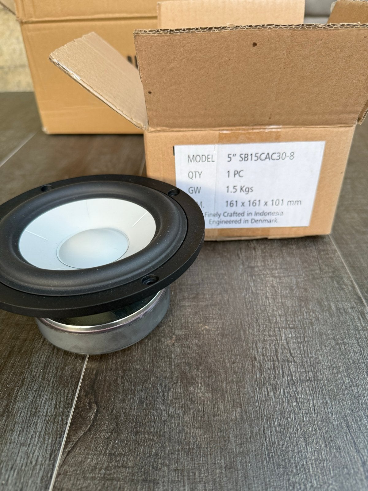 SB Acoustics Bass-Midwoofer 5" SB15CAC30-8 - Nieuw, Audio, Tv en Foto, Luidsprekers, Ophalen of Verzenden, Nieuw, Overige typen