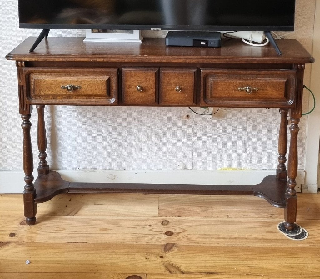 sidetable, Huis en Inrichting, Tafels | Sidetables, Ophalen, Gebruikt, 100 tot 150 cm, 25 tot 50 cm