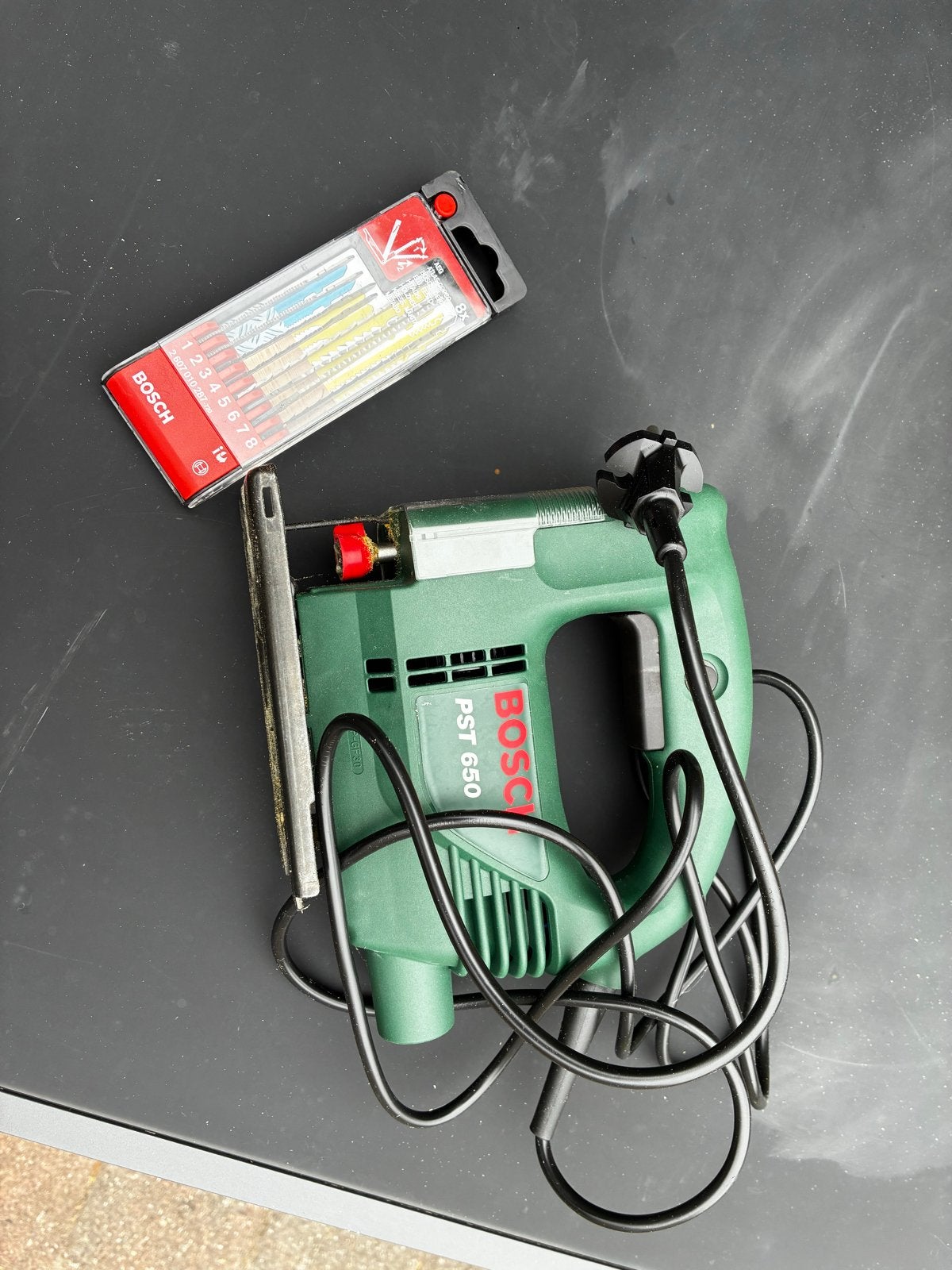 Bosch PST 650 Decoupeerzaag met zaagjes, Ophalen, Gebruikt, Decoupeerzaag, 600 tot 1200 watt