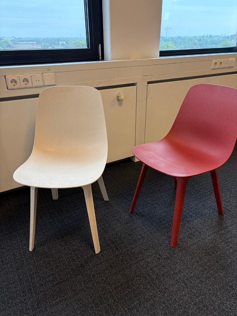 Eetkamerstoelen 8 stuks, Ophalen, Gebruikt, Hout, Vijf, Zes of meer stoelen