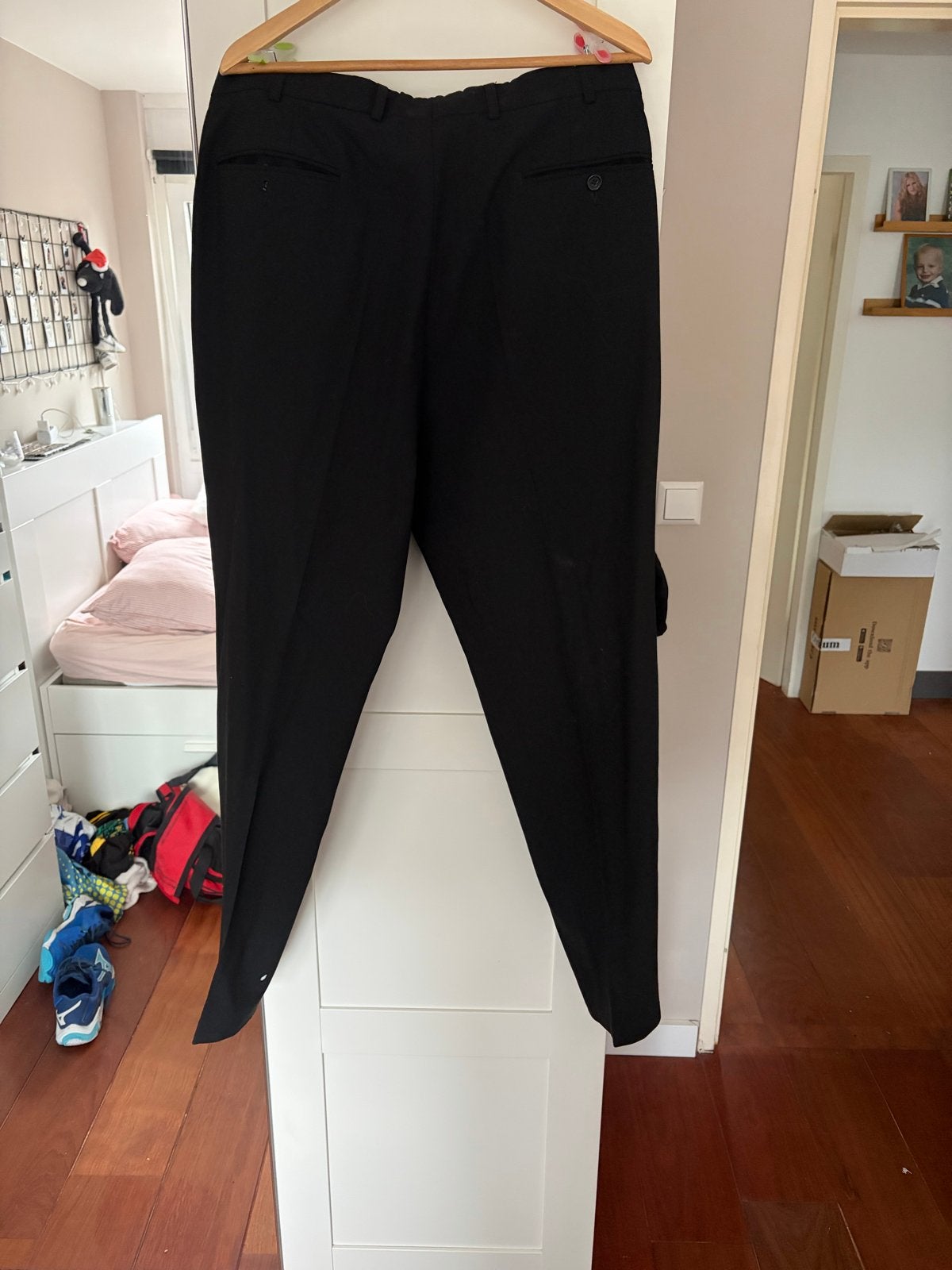 Nette pantalon broekmaat 46 - Angelo Litrico C&A, Kleding | Heren, Ophalen of Verzenden, Gedragen, Maat 46 (S) of kleiner, Zwart
