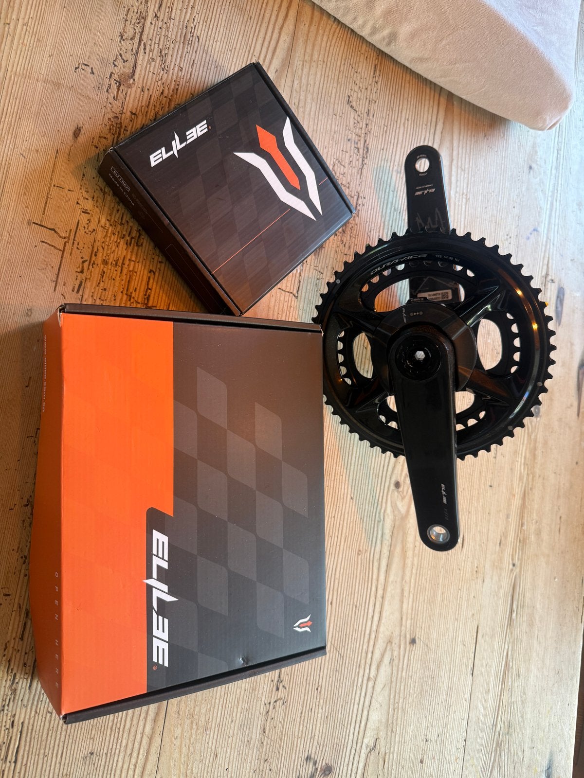 ELILEE X310 Crankstel met powermeter, Crankstel of Pedalen, Nieuw, Ophalen of Verzenden, Aluminium