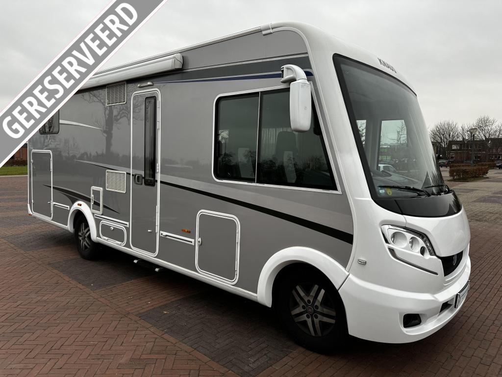 Knaus Sky I 700 LEG Aut.,E&P,luchtvering,airco 2x, Caravans en Kamperen, Campers, Koelkast, Achteruitrijcamera, Ringverwarming