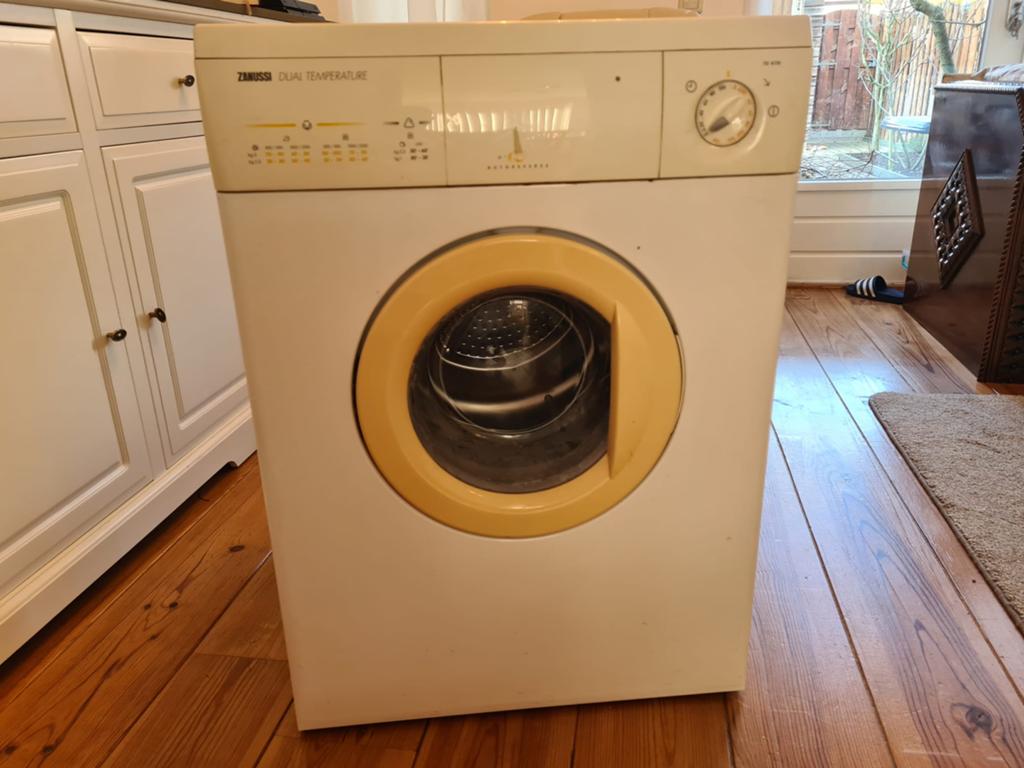 Zanussi Dual Temperature Wasdroger - Gebruikt, Witgoed en Apparatuur, Wasdrogers, Ophalen, 6 tot 8 kg, Luchtafvoer, Zo goed als nieuw