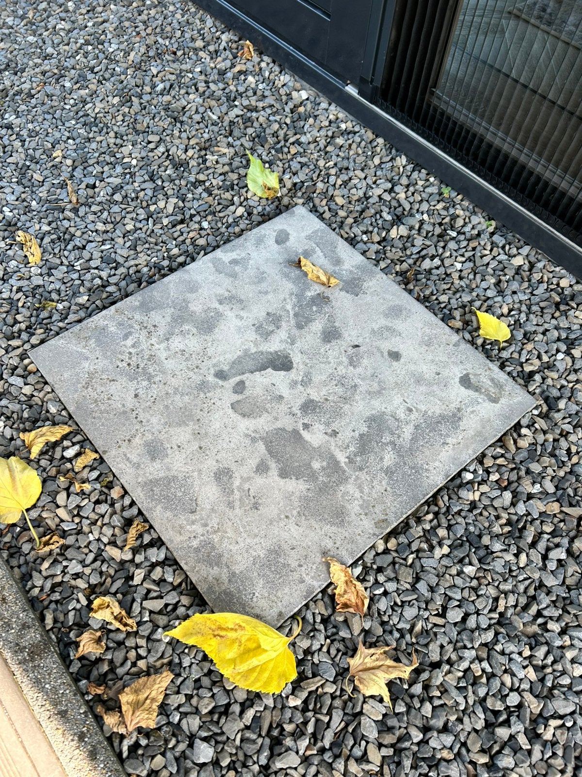 Natuur stenen tegels 60x60 cm, Tuin en Terras, Tegels en Klinkers, Zo goed als nieuw, Terrastegels, Natuursteen, Ophalen