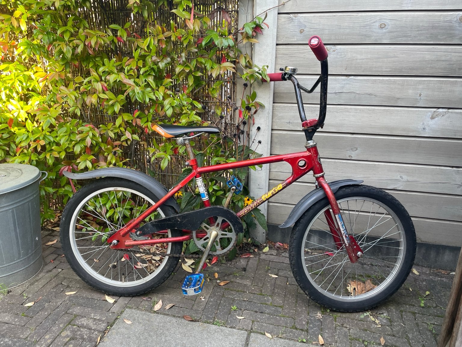Vintage Puch BMX Turbo fiets - verzamelobject, Ophalen, Terugtraprem, Staal, Stuur 360° draaibaar