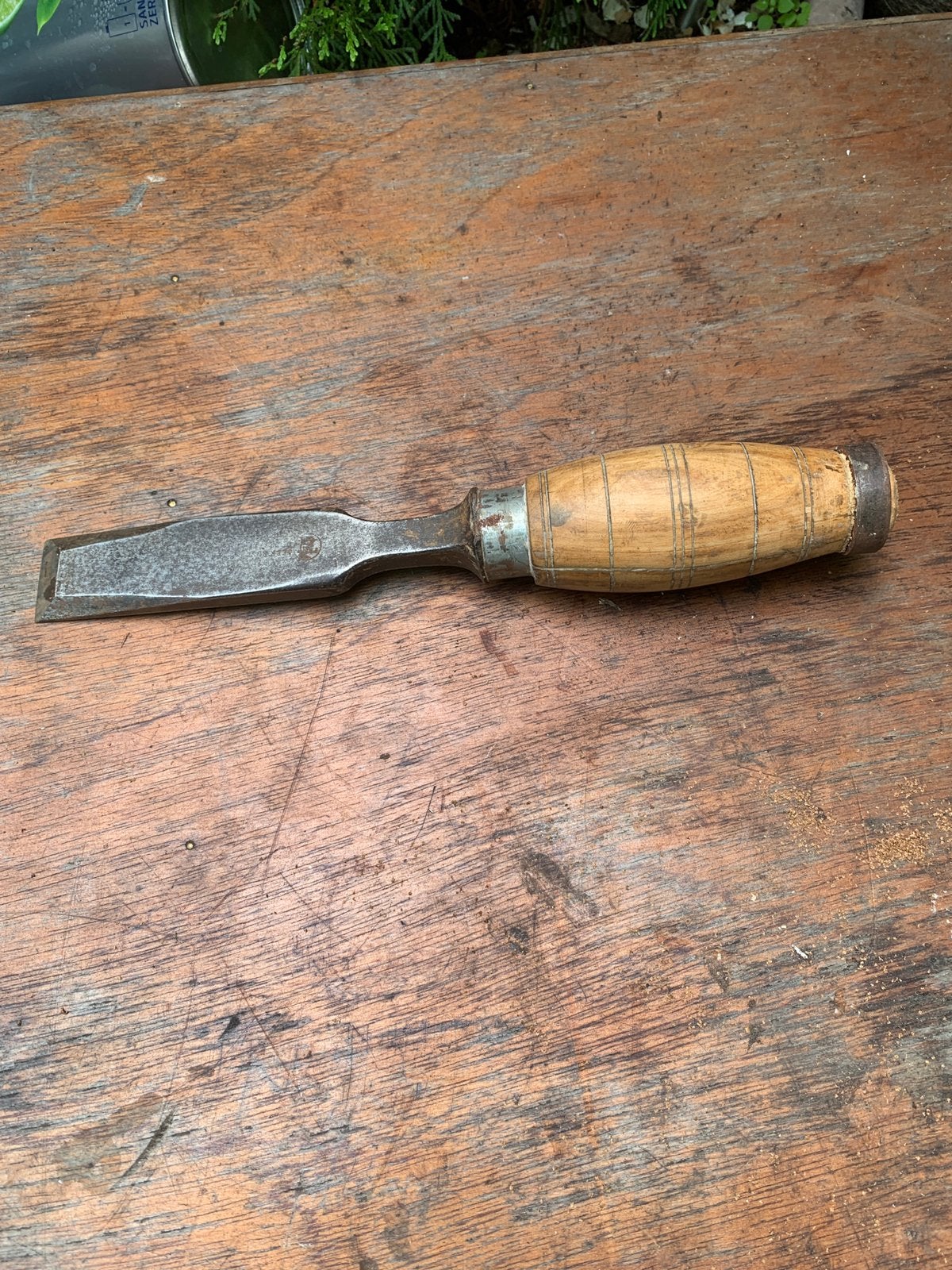 Mooie hak/steekbeitel 150mm+heft=270mm l 30mm br, Ophalen of Verzenden