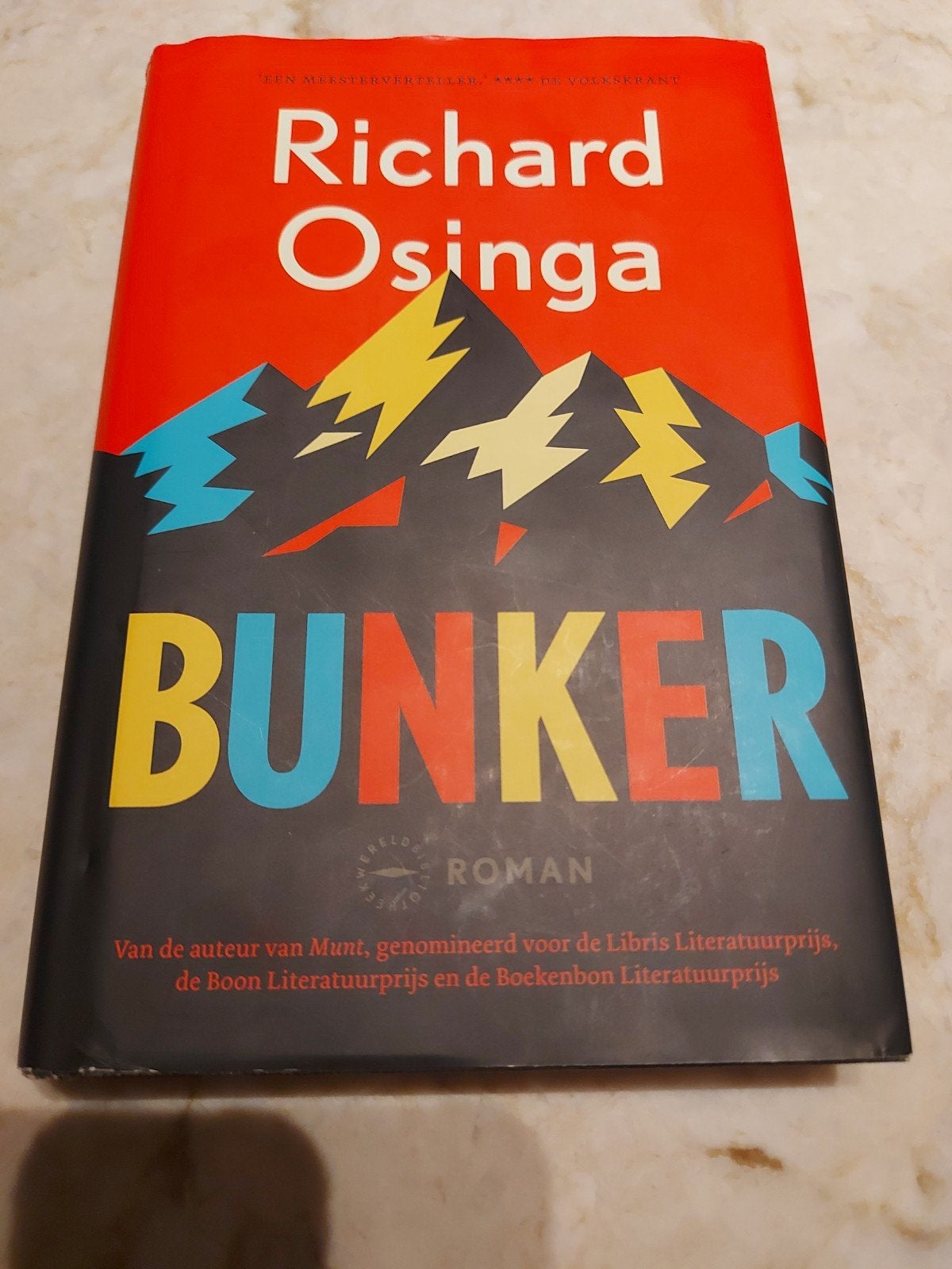 Bunker - Richard Osinga (zo goed als nieuw), Richard osinga, Ophalen of Verzenden, Zo goed als nieuw, Nederland