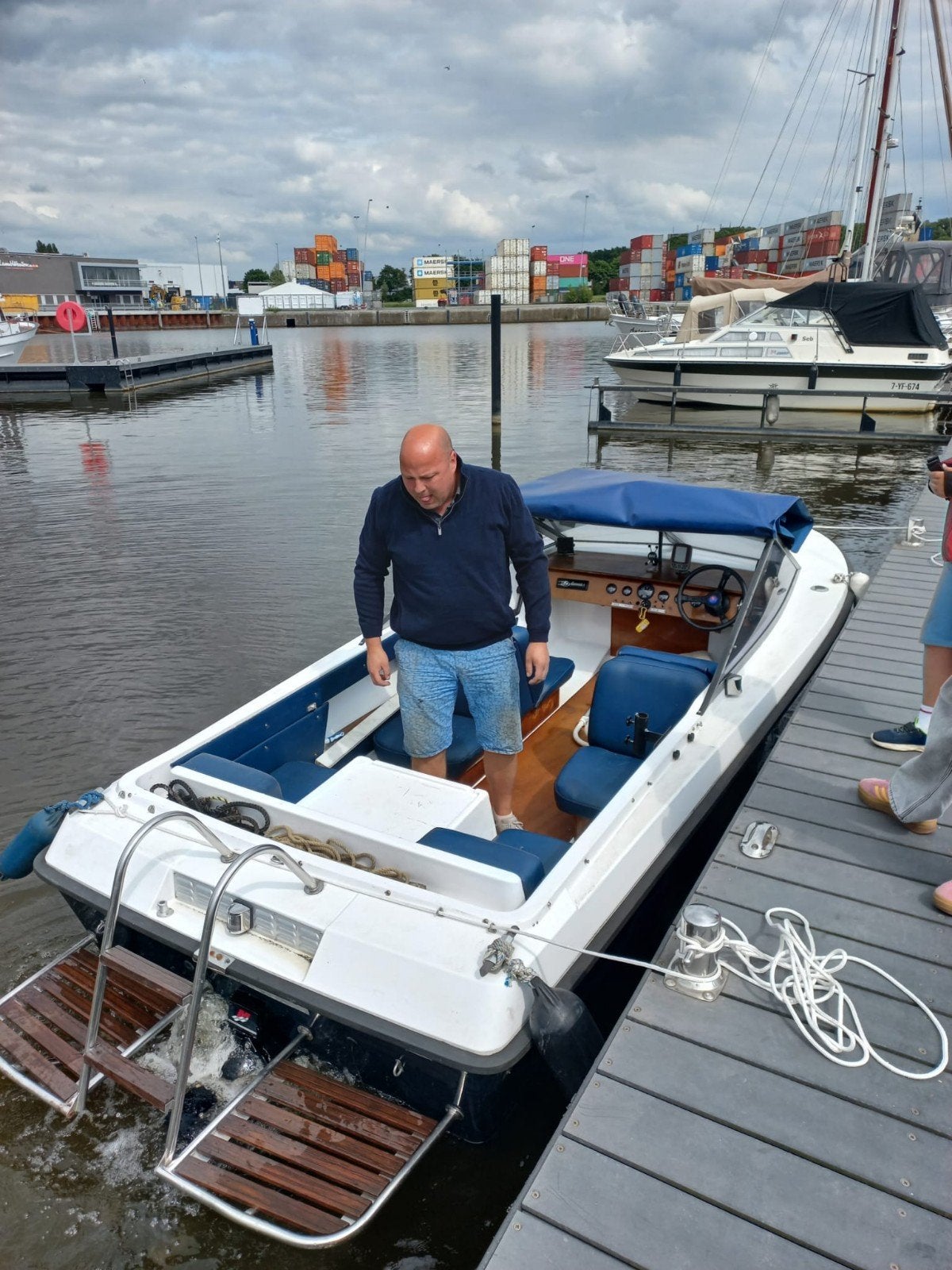 motorboot speedboot Draco 1700 inclusief trailer,goede staat, Watersport en Boten, Gebruikt, Binnenboordmotor, 5 m, 80 cm