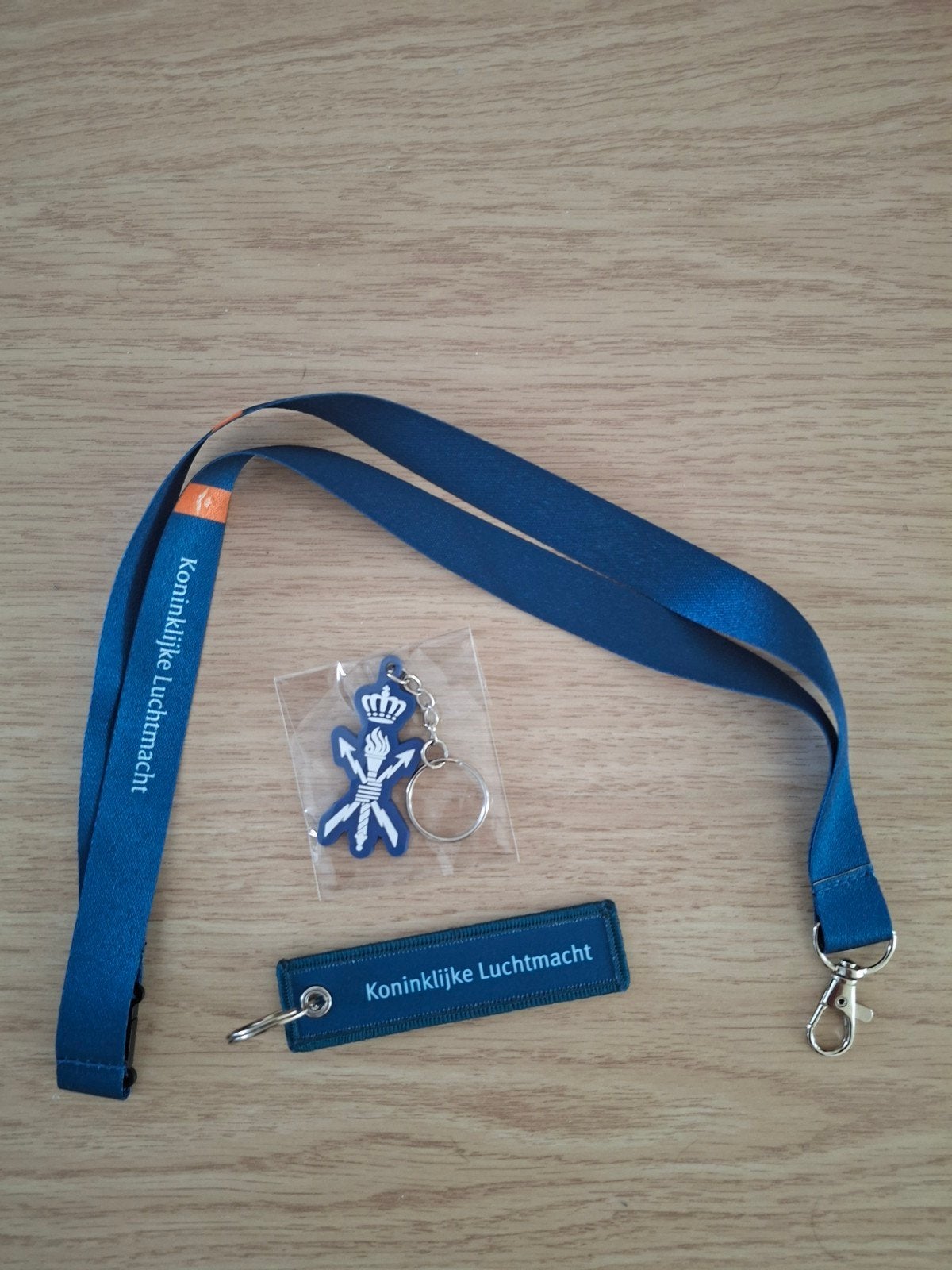 Koninklijke Luchtmacht Lanyard & Sleutelhangers Set, Verzenden, Nieuw