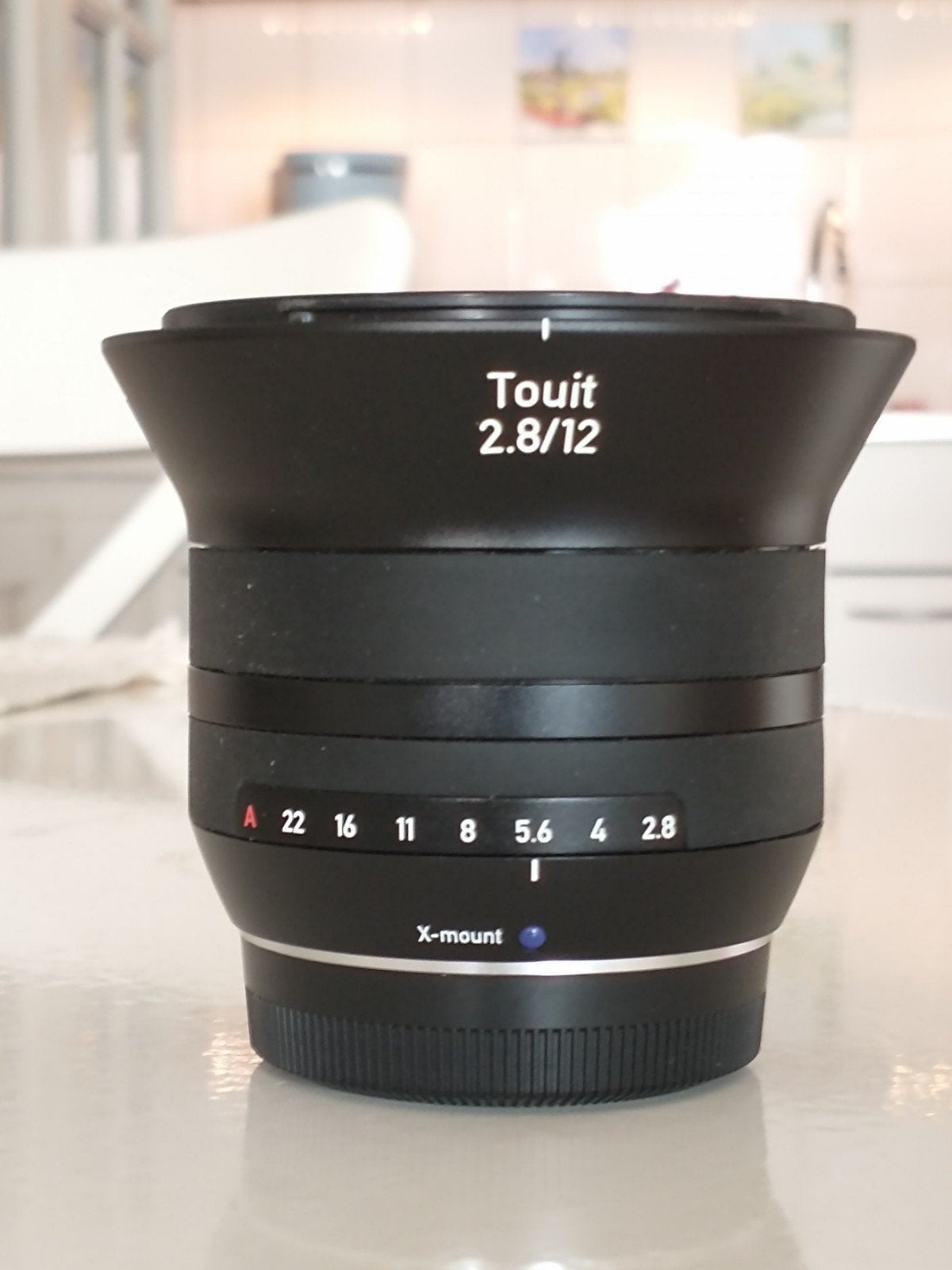 Zeiss Touit 12mm fuji x mount, Ophalen of Verzenden, Zo goed als nieuw
