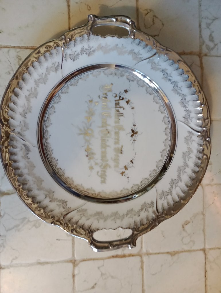 porseleinen bord Meissen, Ophalen