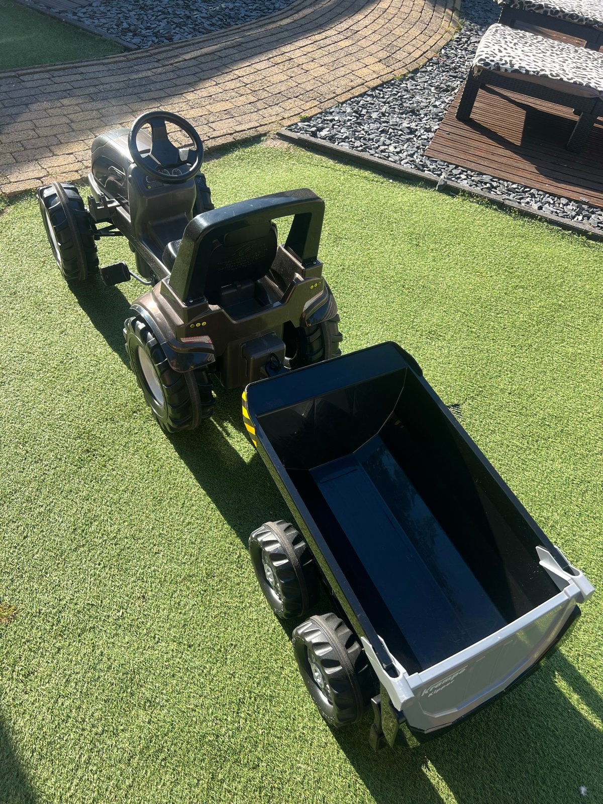Rolly Toys rollyFarmtrac Premium II Valtra incl aanhanger, Kinderen en Baby's, Speelgoed | Buiten | Voertuigen en Loopfietsen