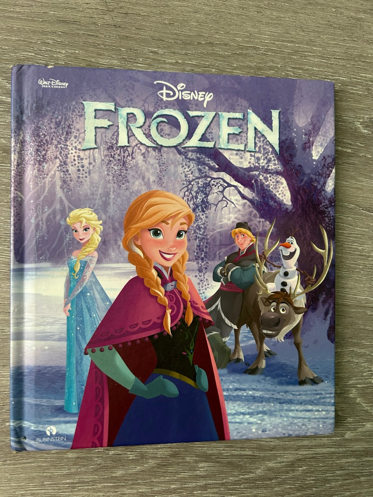 Disney Frozen Voorleesboek - Rubenstein, Gelezen, Meisje, Ophalen of Verzenden, Voorleesboek