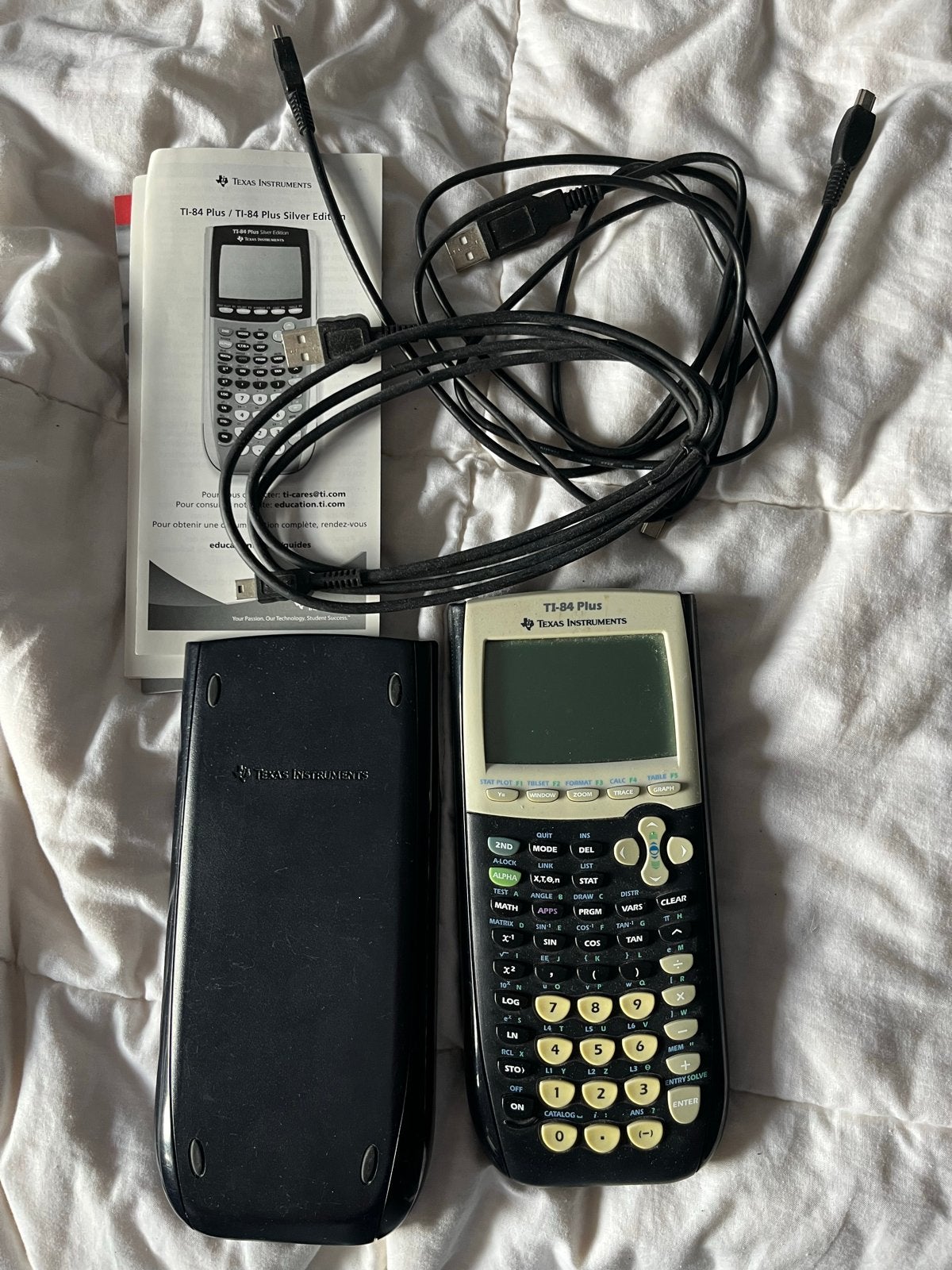 Texas instruments ti 84 plus grafische rekenmachine, Ophalen of Verzenden, Grafische rekenmachine, Zo goed als nieuw