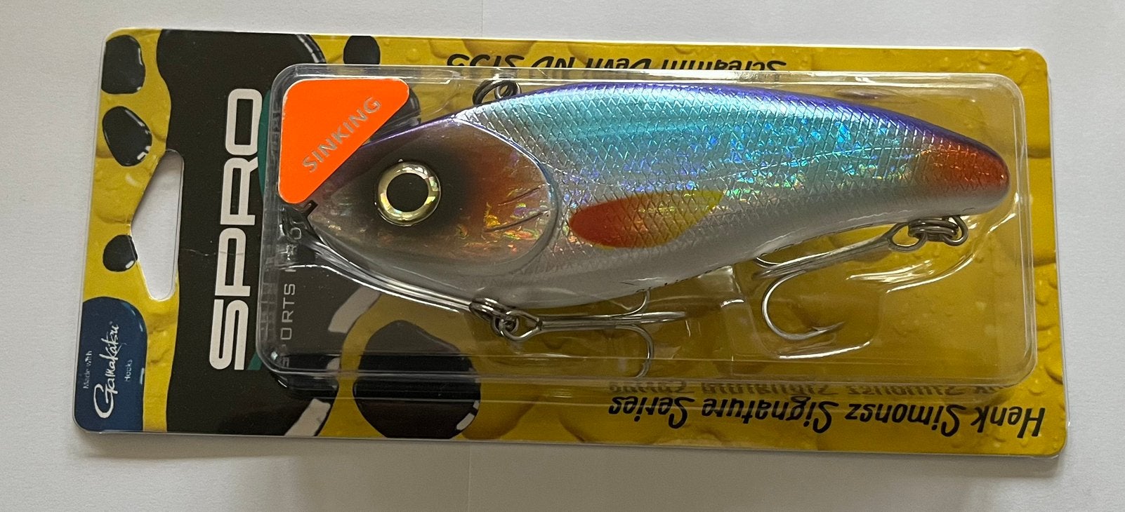 Screaming Devil ND S 135 Blue Shiner 80 Gram, Watersport en Boten, Ophalen of Verzenden, Zo goed als nieuw
