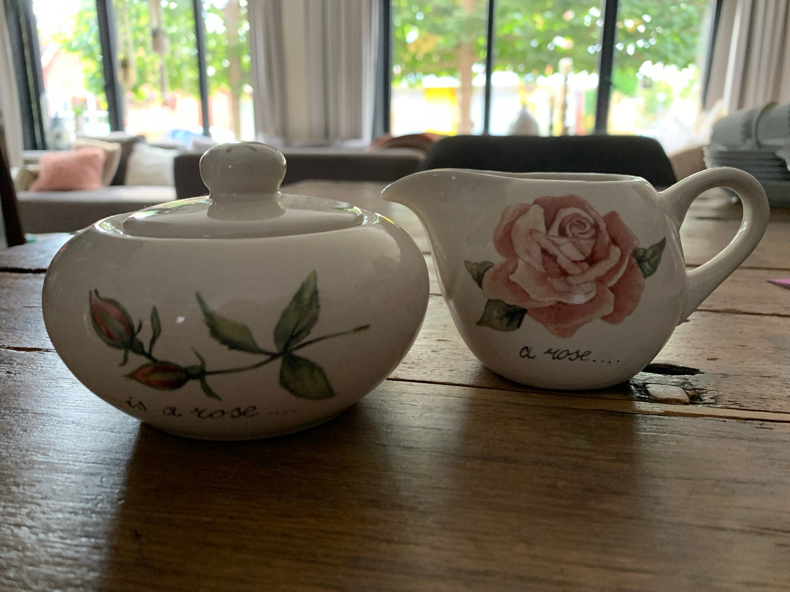 Roomstel "A rose is a rose" van Jet by Ter Steege, Ophalen, Overige typen, Zo goed als nieuw, Jet by Ter Steege