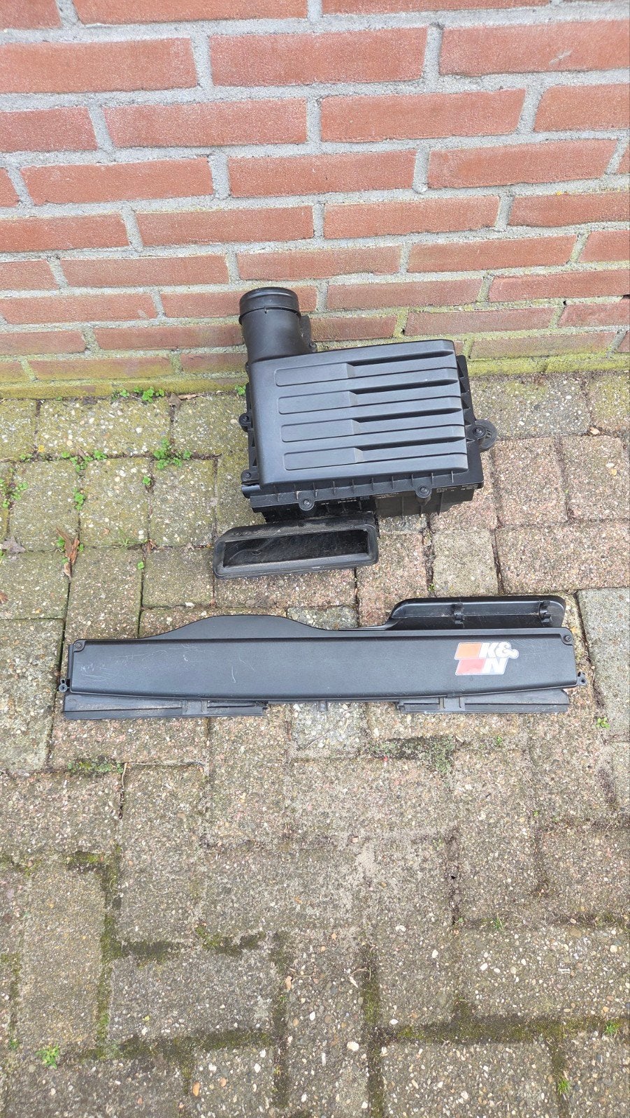Originele inlaat Audi S3/Golf R incl nieuw K&N filter, Ophalen, Gebruikt, Audi