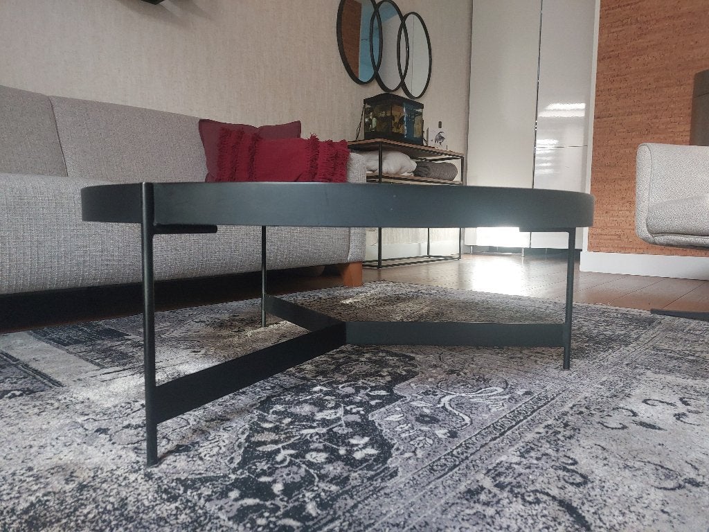 Salontafel mango (Montel), Ophalen, Gebruikt, 50 tot 100 cm, Rond