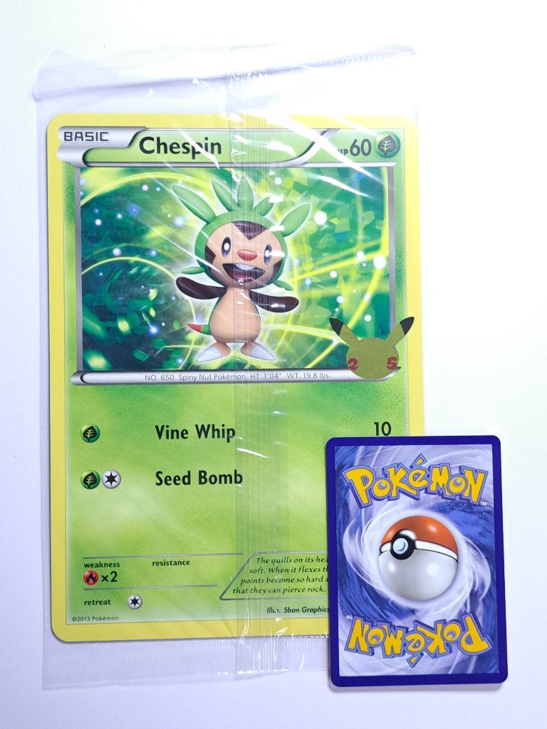 Pokémon - Promo - Starter Set - XY01 - XXL/Jumbo, Verzenden, Zo goed als nieuw, Losse kaart, Foil