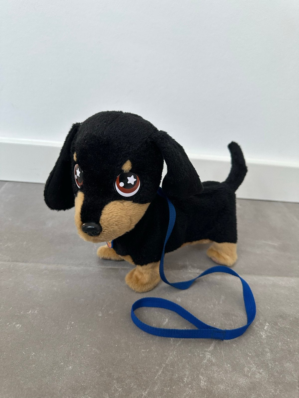 Animagic Waggles knuffelhond - Interactief speelgoed, Gebruikt, Overige merken, Zwart, Interactief