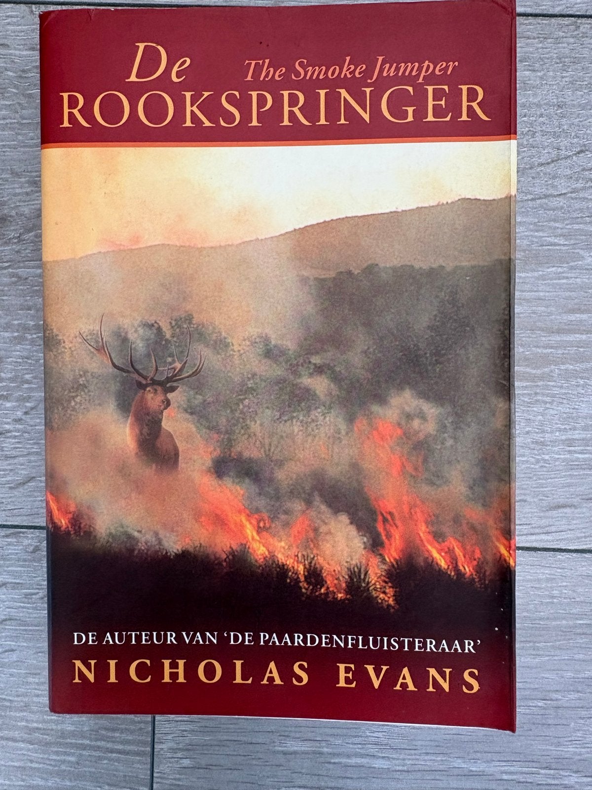 De Rookspringer - Nicholas Evans (Hardcover), Ophalen of Verzenden, Zo goed als nieuw, Nederland