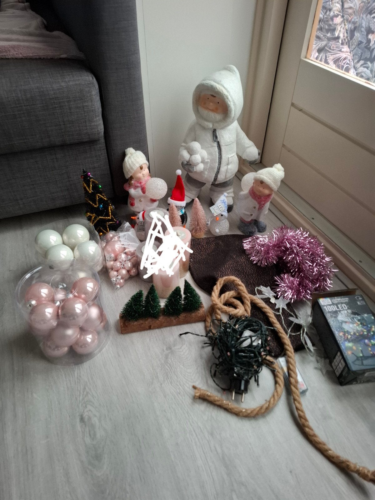 Kerstdecoratie, Diversen, Ophalen, Zo goed als nieuw