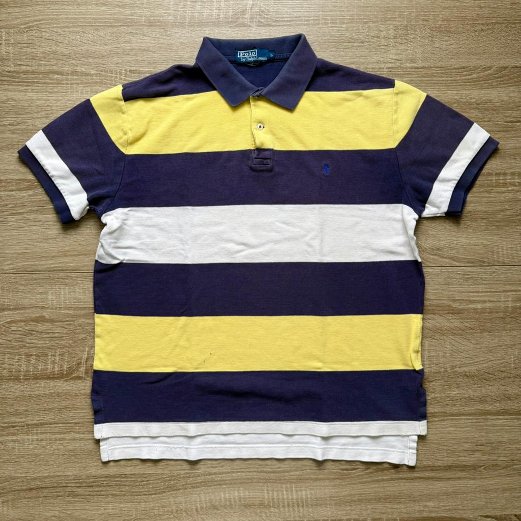 Ralph Lauren Polo, Kleding | Heren, Polo's, Gedragen, Maat 52/54 (L), Blauw, Verzenden