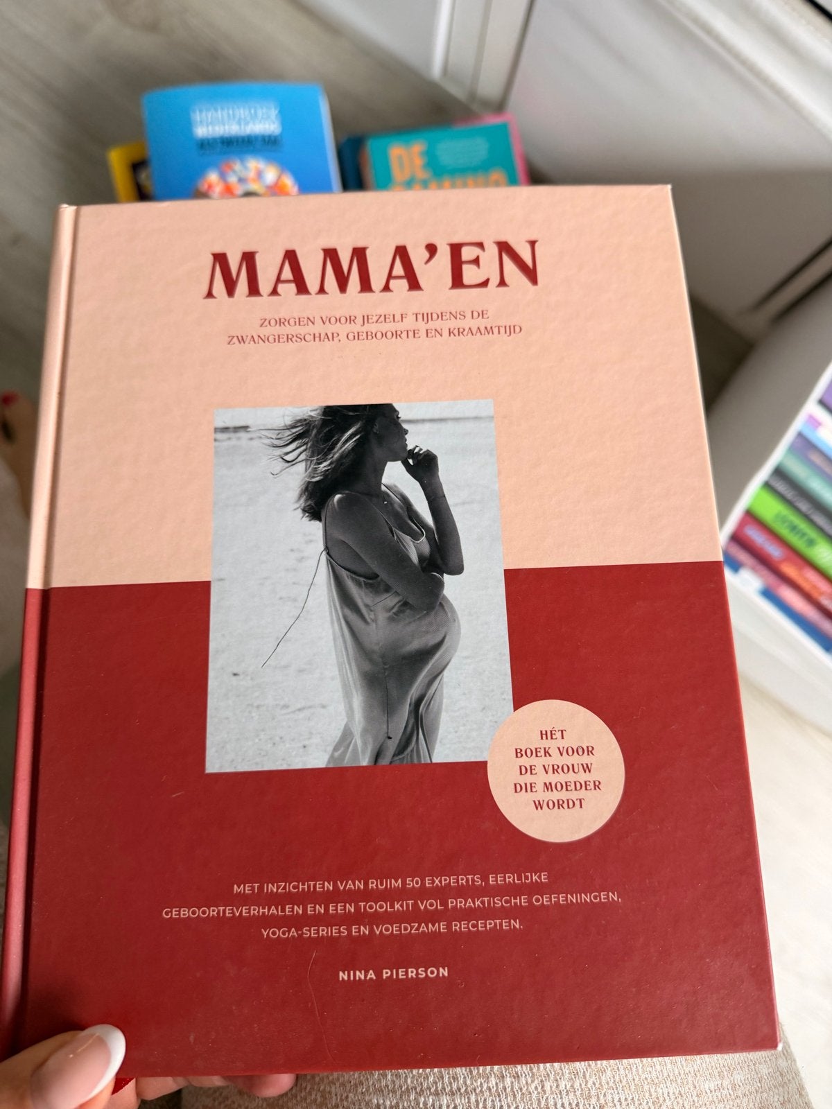 Mama'en: Zorgen voor jezelf tijdens zwangerschap en kraamtij, Boeken, Zwangerschap en Opvoeding, Ophalen of Verzenden, Zo goed als nieuw