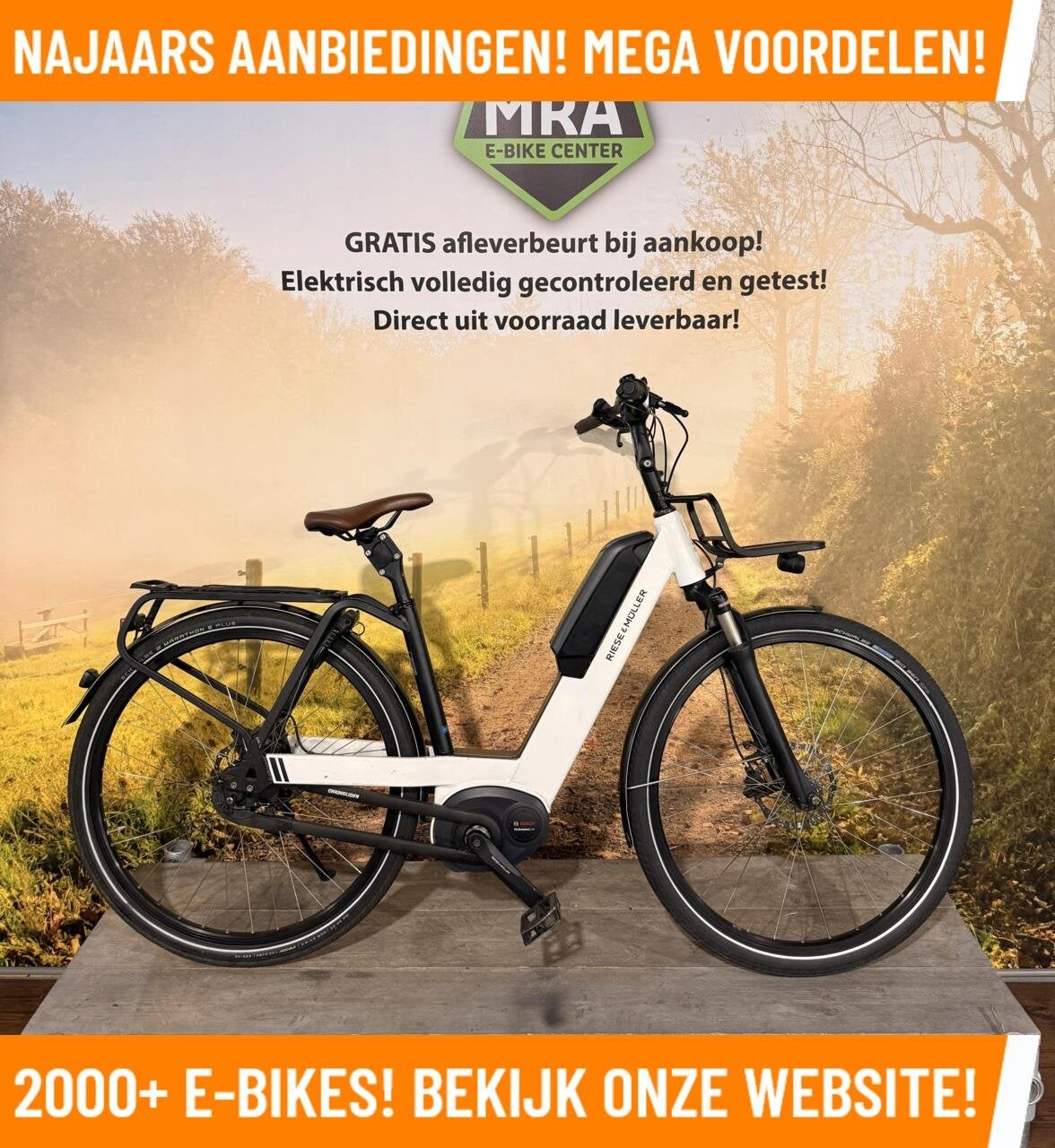 Riese und Müller Elektrische fiets met BOSCH midden motor!, 51 tot 55 cm, Zo goed als nieuw, 50 km per accu of meer, Riese & Müller