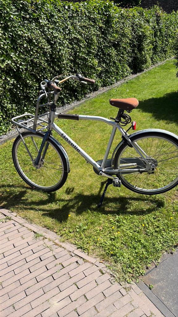 Herenfiets Gazelle Worker, Gebruikt, Versnellingen, Ophalen of Verzenden, 57 tot 61 cm