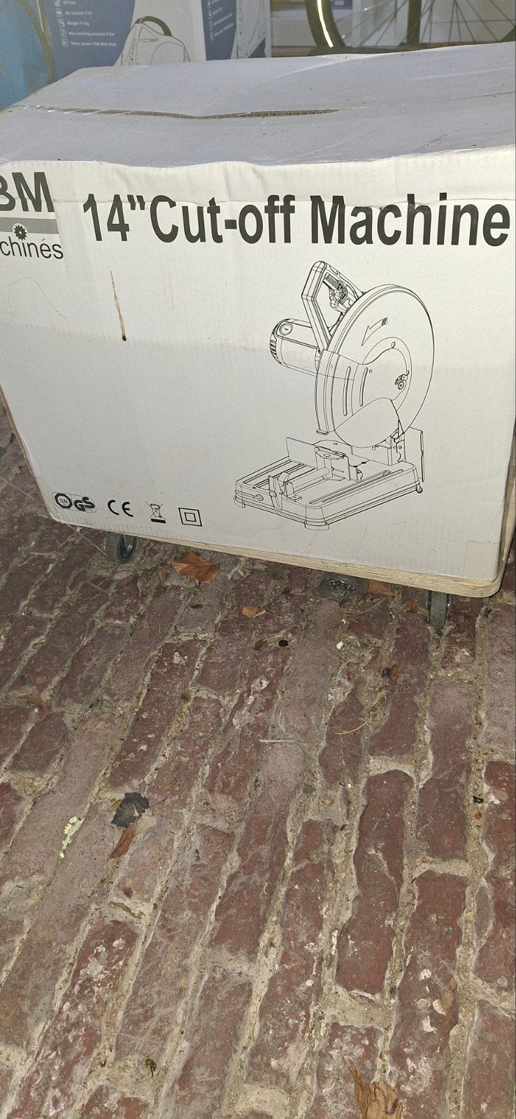 HBM Metaalafkortzaag / Drycutter 2200W, Ophalen, 70 mm of meer, HBM, Nieuw