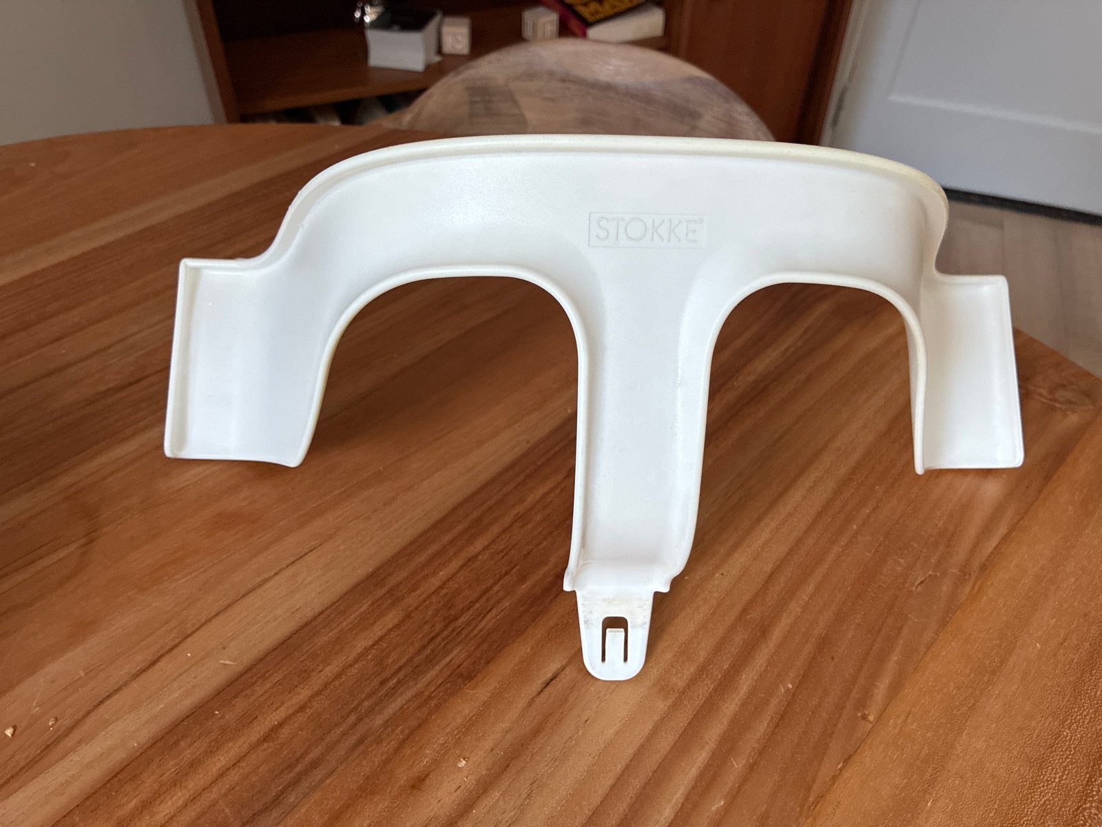 Stokke babyset wit, gebruikt maar in goede staat, Ophalen of Verzenden, Gebruikt, Meegroeistoel