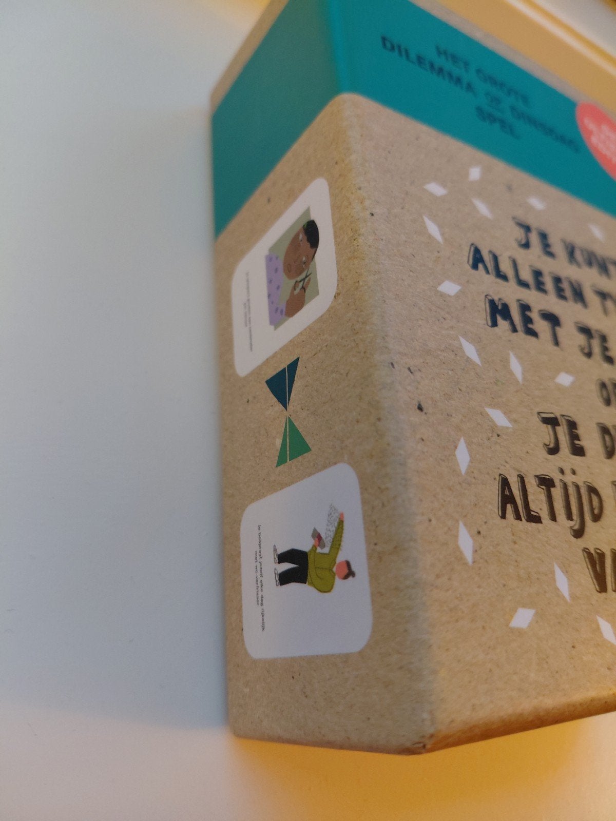 Het grote dilemma op dinsdag spel, Ophalen of Verzenden, Zo goed als nieuw, BIS Publishers
