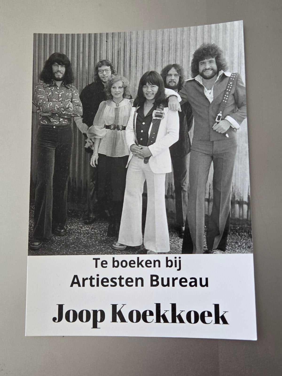 Fotokaart George Baker Selection - Joop Koekkoek, Ophalen of Verzenden, Zo goed als nieuw, Overige onderwerpen, Foto