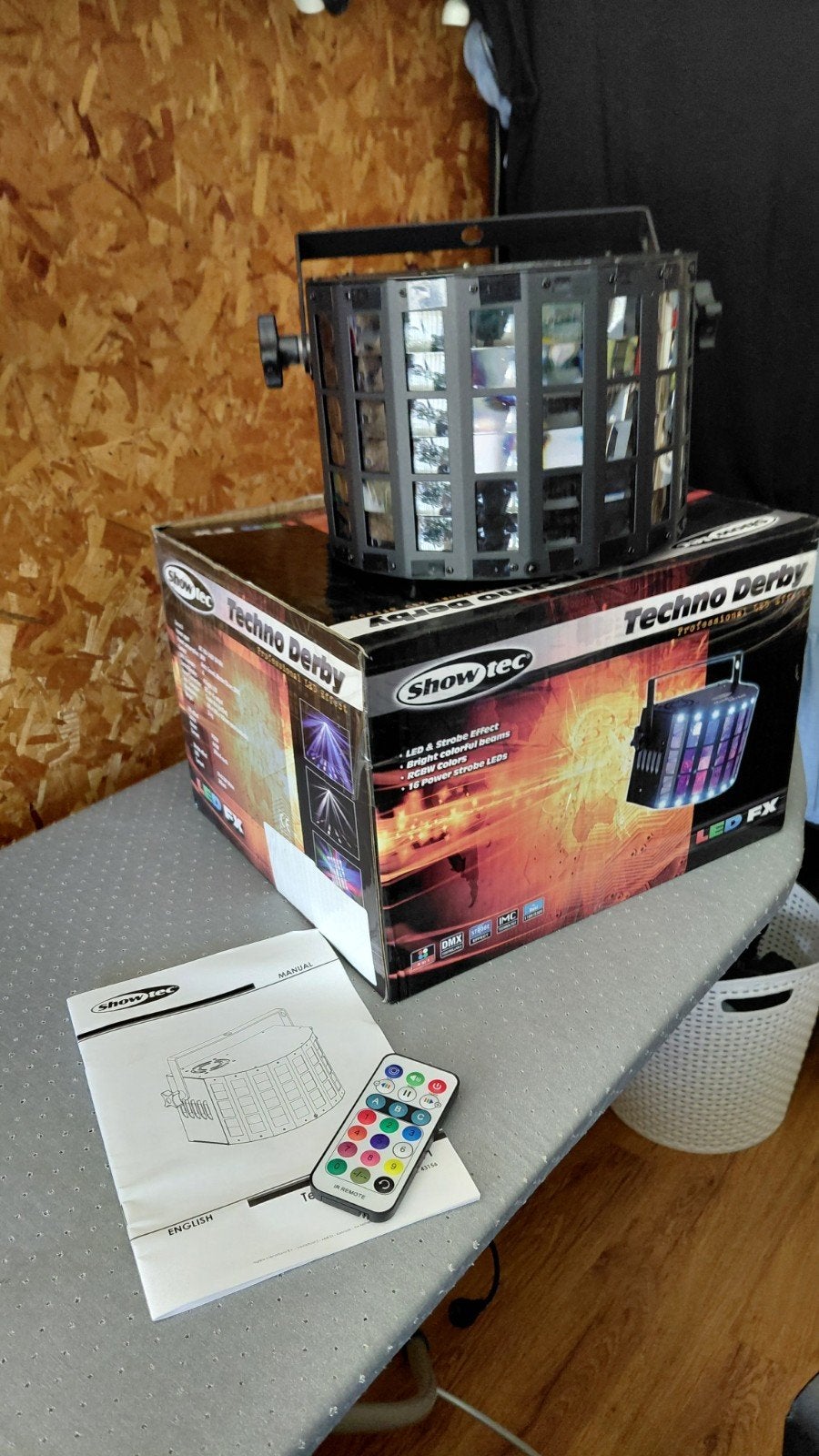 Disco Lamp met afstandsbediening, Ophalen