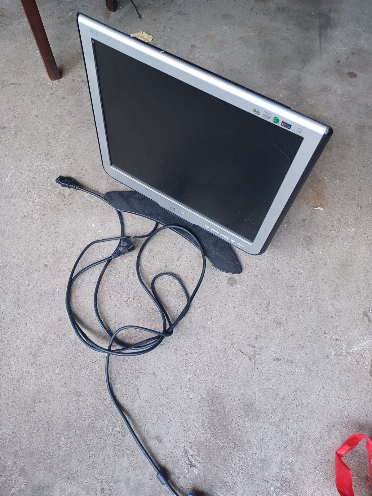 Philips 190C monitor - 19 inch, Computers en Software, Monitoren, Philips, Kantelbaar, Ophalen of Verzenden, VGA
