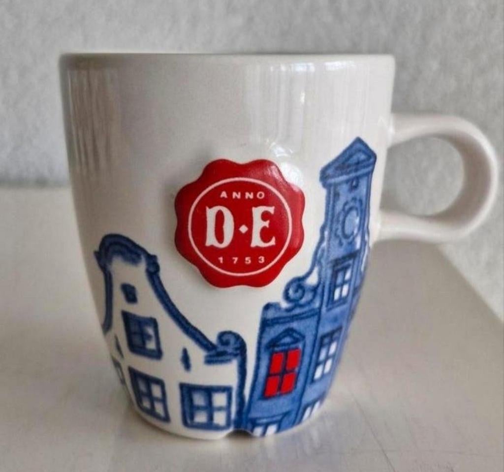 Douwe Egberts senseokopje Hollandsche Waaren, Huis en Inrichting, Keuken | Servies, Ophalen of Verzenden, Overige stijlen, Kop(pen) en/of Schotel(s)