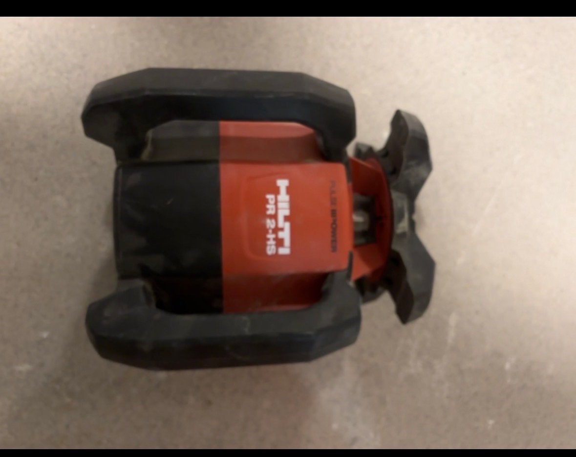 Hilti PR 2-HS Roterende Laser met Accu's en Lader, Ophalen of Verzenden, Zo goed als nieuw