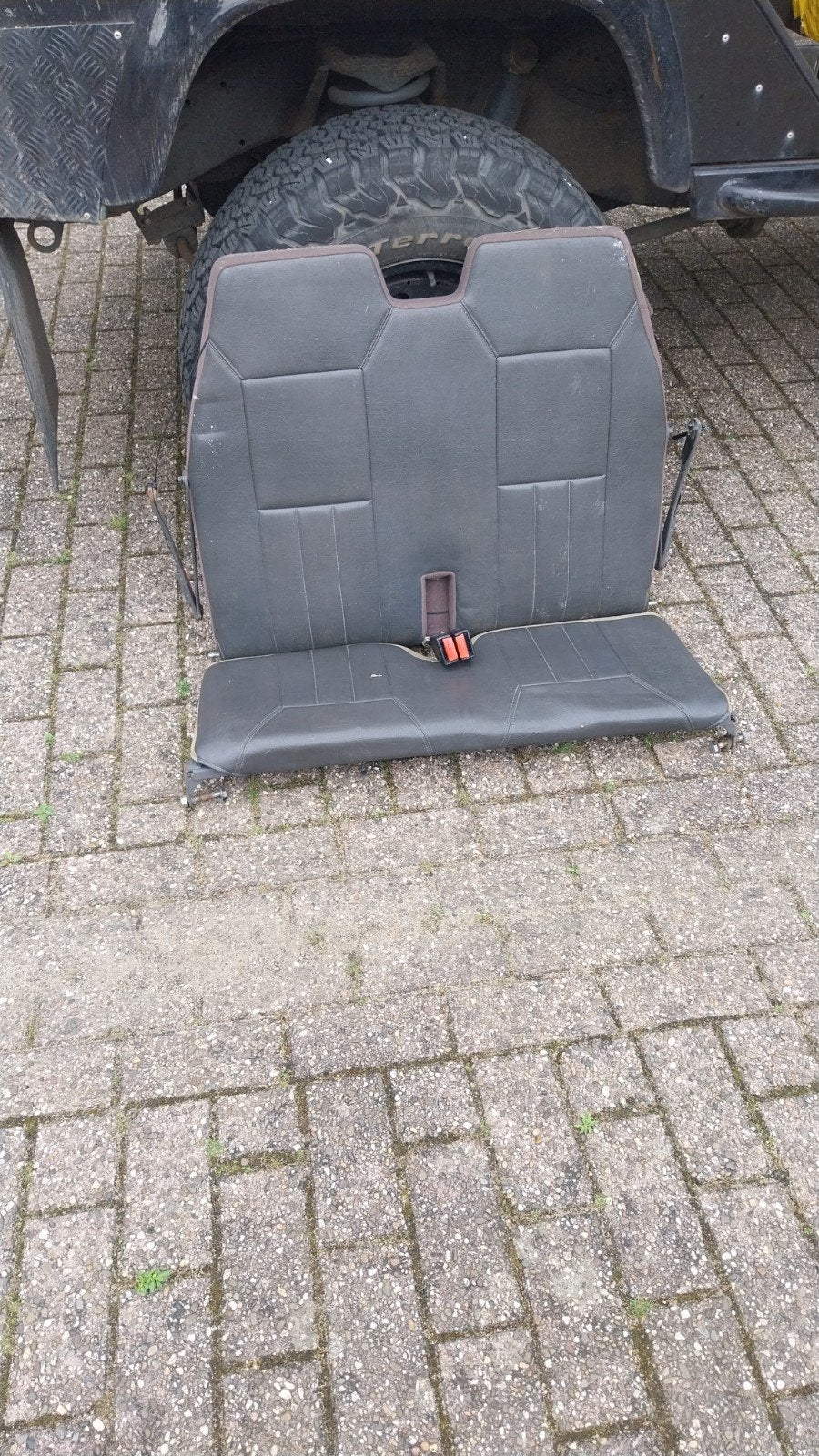 3e zitrij / bankje Volvo 740, Auto-onderdelen, Interieur en Bekleding, Volvo, Gebruikt, Ophalen of Verzenden