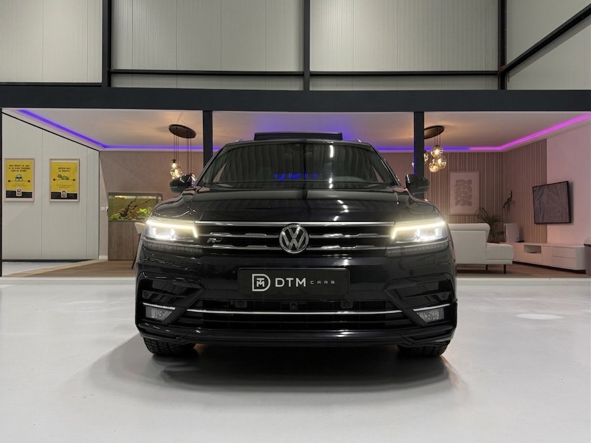 Volkswagen Tiguan Allspace 1.5 TSI 3X R-Line | 7-Zits | Lede, 15 km/l, Gebruikt, 7 stoelen, Zwart