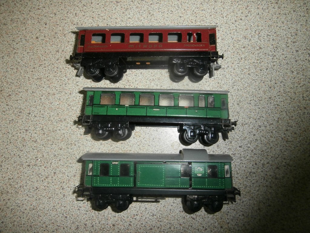 8x originele trix wagons, Hobby en Vrije tijd, Gelijkstroom, Trix, Wagon, Ophalen of Verzenden