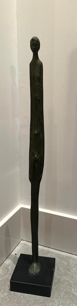 Bronzen Ombra della sera" (Schaduw van de avond, Antiek en Kunst, Kunst | Beelden en Houtsnijwerken, Ophalen, 50 - 100 cm, Beeld