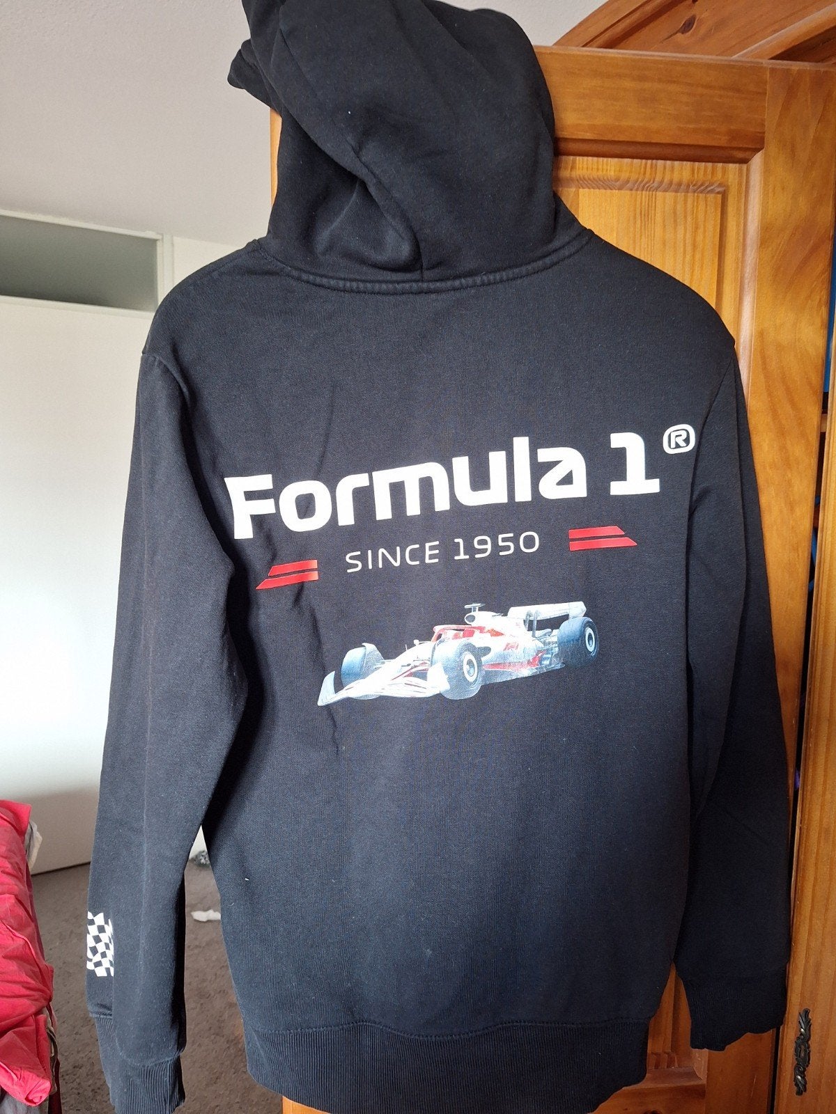 Zwarte Formula 1 Hoodie - Maat XS, Ophalen of Verzenden, Zo goed als nieuw, H&M