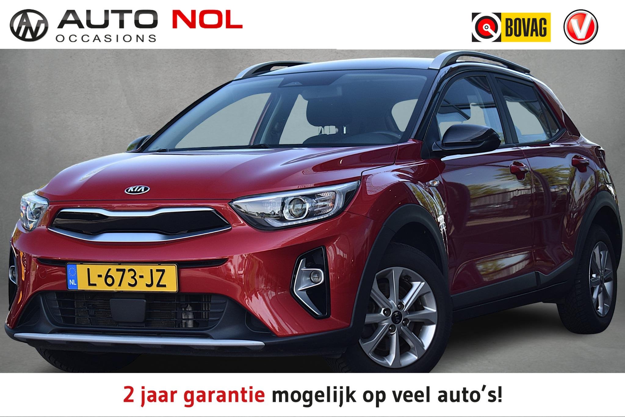 Kia Stonic 1.0 T-GDi MHEV DynamicLine | Apple CarPlay | Came, Auto's, Kia, Gebruikt, Euro 6, 49 €/maand, Origineel Nederlands