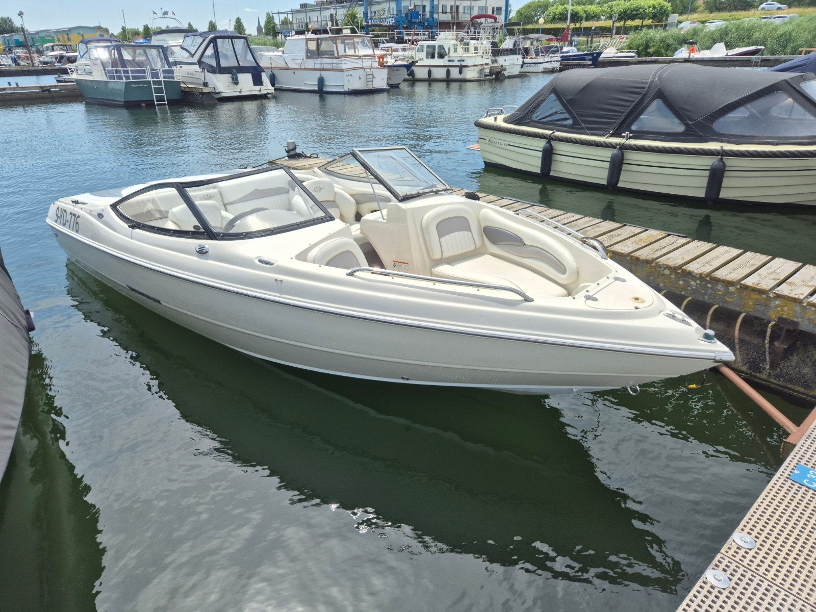 Stingray 210LX 2007 225pk volvo penta GXI, Watersport en Boten, Ophalen, Gebruikt, Binnenboordmotor, Viertaktmotor