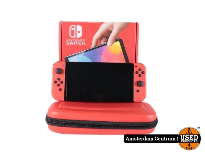 Nintendo swicht Oled RED Mario Edition - Zeer Nette Staat, Nintendo, Gebruikt, Support@nintendo.com, 11-1 Hokotate-cho, Kamitoba, Minami-ku
Kyoto 601-8501
Japan