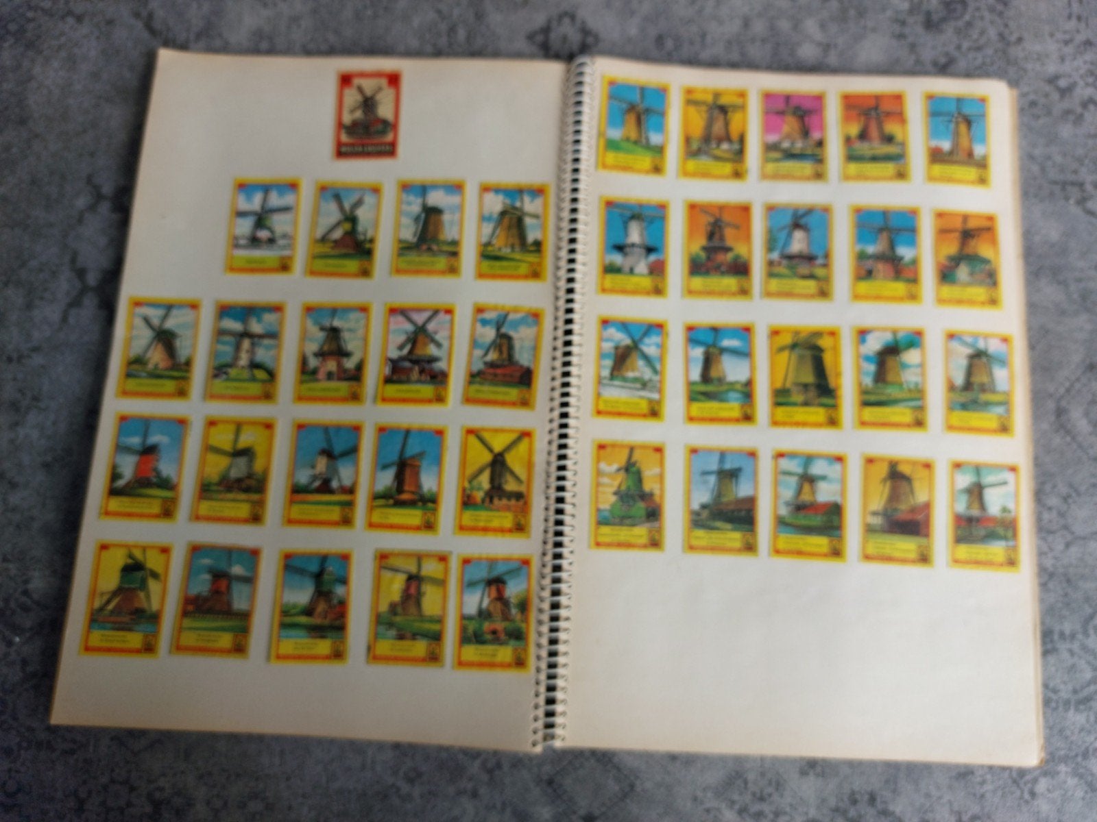 Vintage Verzamelalbum met Plaatjes van Bekende Personen, Verzamelen, Ophalen of Verzenden, Gebruikt